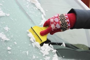 Frozen Windshield 